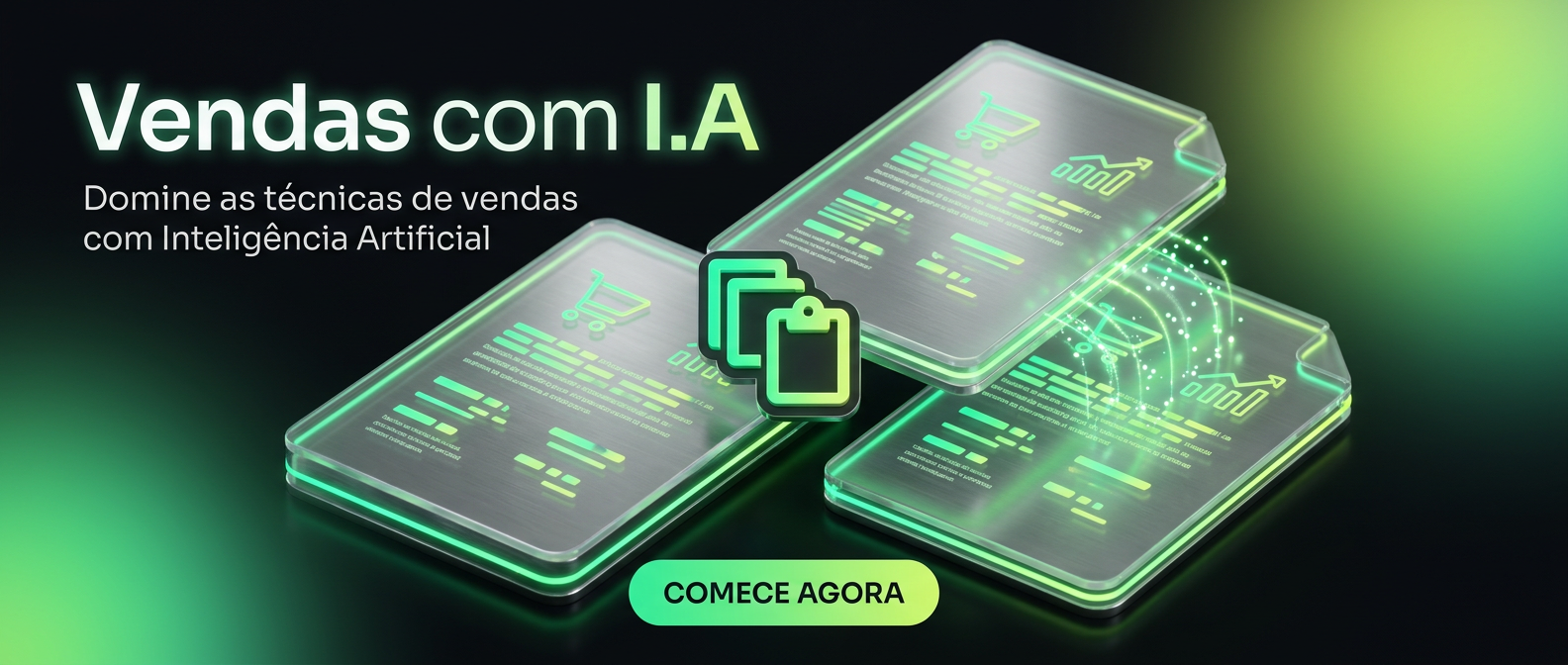 Capa do curso Vendas com I.A